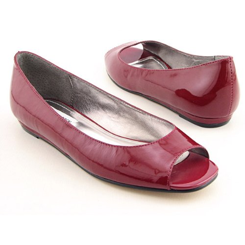 Steve Madden Bonti Flats Shoes Red Womens
