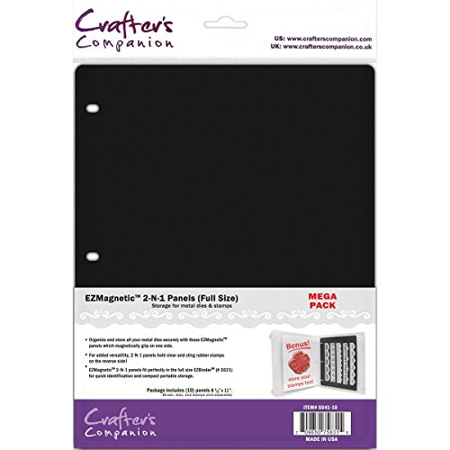 Crafter's Companion EZMagnetic 2-in-1 Panels, 8.5 by 11-Inch Sheets, 10-Pack