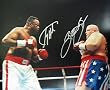 Larry Holmes & Butterbean Signed 16X20 Photo - Boxing - Authentic Celebrity Autographed