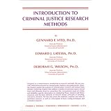 introduction to criminal justice research methods