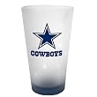 Dallas Cowboys Frosted Pint Glasses Set of 2