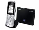 Siemens Gigaset S685 IP schnurloses VoIP-Telefon mit Anrufbeantworter, beleuchtetem Farbdisplay, Bluetooth und HDSD titanium