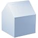 Impact 1115 White Metal Floor Sanitary Napkin Receptacle, 11-1/2" Length x 9" Width x 9" Depth