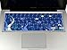 Case Star Ocean series Blue Keyboard Silicone Cover Skin With The Seaweed And Fish Pattern for Macbook 13-Inch Unibody / Macbook Pro 13, 15, 17-Inches with Case Star Cellphone Bag