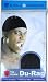 KING J Head Gear Tie Down Du Rag Black (Model: 001)