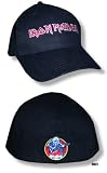 IRON MAIDEN - Outline Logo - Flexfit Baseball Cap / Hat - One Size Fits Most