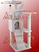 Pet Supplies : 8 LEVEL 53" FAUX FLEECE CAT TREE MODEL #B5301