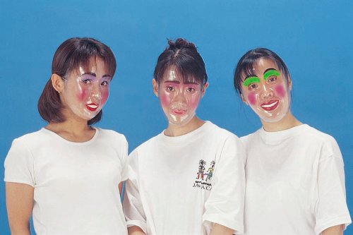 透明フェースマスク・女