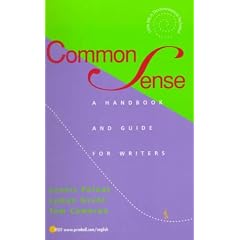Commonsense: A Handbook and Guide for Writers