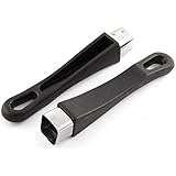 Kitchen Plastic Replacement Handle for Pan Pot Cookware 2 Pcs Black