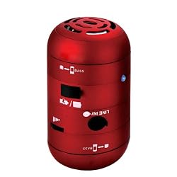 Red Mini Portable USB Mobile Multimedia Speaker for iphone Computer Laptop Motorola Droid
