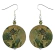 Handmade Unakite Jasper Earrings