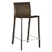 Baxton Studio 35-1/2-Inch-Tall Leather Counter Stool, Set of 2, Espresso Brown