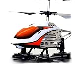 Super sturzresistenter SCR-M11 RC Helikopter von RCTechAlliance. 2.4 GHz 360 Grad Funkwellensteuerung (keine unzuverlässige IR-Steuerung); 3.5-Kanal mit eingebautem Gyro. TOP Qualität, robust & langlebig. Perfekt für Anfänger & Fortgeschrittene. (Orange)