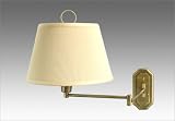 Grandrich G-3065 AB Deluxe Swing Arm Wall Lamp Finish: Antique Brass