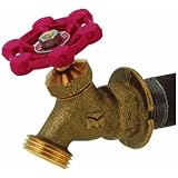 Mueller/B & K 108-004 Outdoor Hose Lawn Faucet 3/4-Inch Brass Female Pipe Thread Sillcock