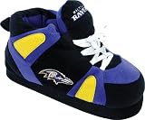 NFL Baltimore Ravens Slippers - One Color LG- Unisex 8 - 9.5