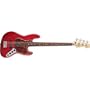 Deluxe 136760309 4-Strings Deluxe Active Jazz Bass Guitar (Candy Apple Red)
