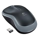 Logitech Wireless Mouse M185 - Swift Gray (910-002225)