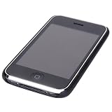 Apple iPhone 3G Case Slim Fit Snap On - Black (GoGo Brand) - Made in Korea