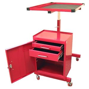 TC-304C A+B Adjustable Metal Tool Cart and Cabinet by EXCEL