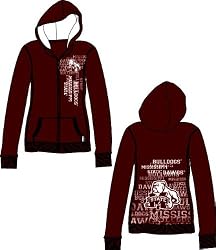 Mississippi State - Flocked Hoody