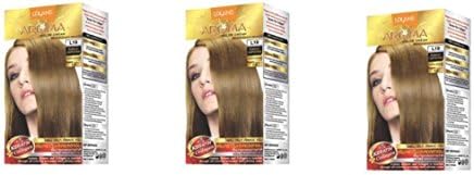Beauty Set : 3 Units of Lolane Aroma Gold Hair Color Cream Aroma Golden Blonde L19 60g. [Free Facial Hair Epicare Spring A1Remover]