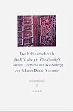 Der Kabinettschrank des Wuerzburgers Fuerstbischofs Johann Gottfried von Guttenberg von Johann Daniel Sommer