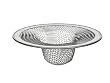 Danco 88821 2-3/4-Inch Tub Mesh Strainer, Stainless