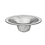Danco 88821 2-3/4-Inch Tub Mesh Strainer, Stainless