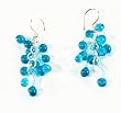 Earrings: Grape
