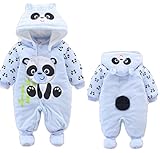 【SEBLES】 ベビー 赤ちゃん 選べる デザイン キュート ロンパース 厚手 着ぐるみ 全15種 サイズ 70cm 80cm 90cm 100cm クロスセット (Ｆタイプ,100)