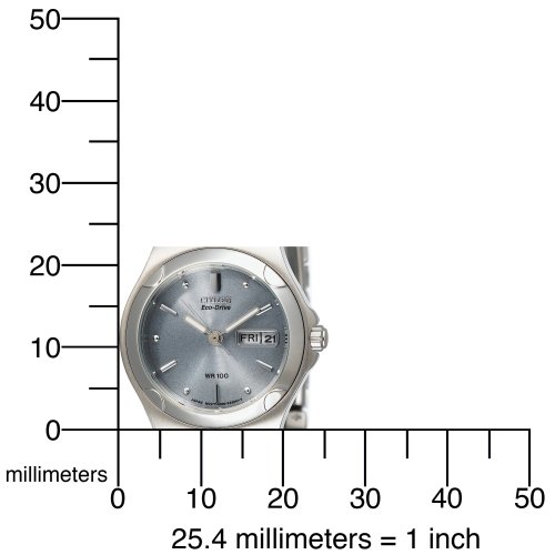 Citizen Women's Eco-Drive Corso Stainless Steel Watch #EW3030-50A