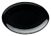 Waechtersbach Oval Platter, Black