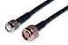 6 ft WRT-54 WRG-54 WAP-54 Linksys CISCO Wireless WiFi Radio Antenna Coax LMR-240 Times Microwave 50 ohm Coaxial Cable Router Antenna Extension RP-TNC Male to RPTNC Female Connector RPTNC LMR240