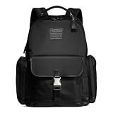 Coach Voyager Nylon Backpack F70574 Black/Gunmetal Large