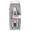 Herlitz 11122348 Schnellverstellzirkel my.pen wei�/pink mit Zusatzminen und Anspitzm�glichkeit