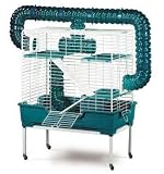4 Level Fun-nel Ferret Home 36 X 42 X 60h (teal/white)