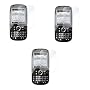 Durable Clear Reusable LCD Screen Protector- 3 Pack for Palm Treo Pro 850 Smartphone