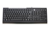 I-Concepts -Slim Hebrew English Black USB Wired Keyboard
