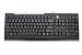 I-Concepts -Slim Spanish English Black USB Wired Keyboard
