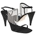 Calvin Klein Women's Moya (Black Satin 7.0 M)