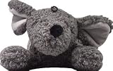 Vo-Toys Floppy Fleece Grey Mouse 15in Dog Toy