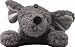 Vo-Toys Floppy Fleece Grey Mouse 15in Dog Toy