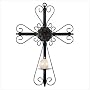 Metal Cross Wall Hanging Candle Holder Candleholder