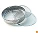 4pc Soil Sieve Set, Stainless Steel 12