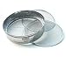 4pc Soil Sieve Set, Stainless Steel 12