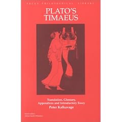 Plato's "Timaeus" (Focus Philosophical Library)
