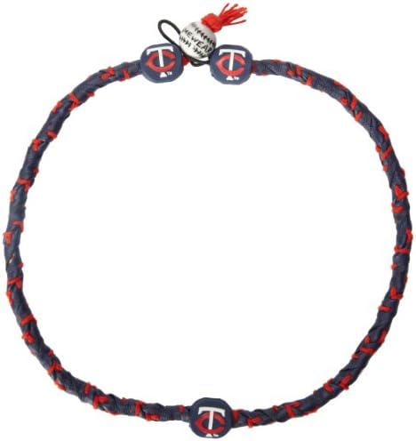 MLB Team Color Frozen Rope Baseball Necklace