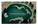 Aerial View of Golf-Course Green, Tucson, Arizona, USA Places Photographic Poster Print by Jim Wark, 16x12